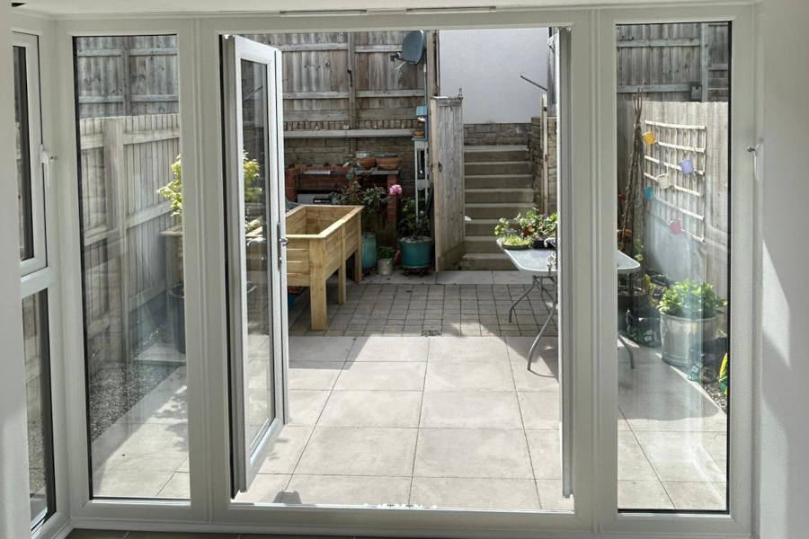 French Doors Plymouth - White French Doors - Landmark Windows and Doors French Doors Plymouth - White French Doors - Landmark Windows and Doors