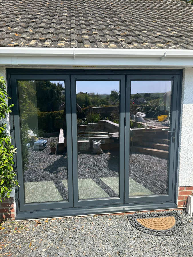 Gallery - Closed Aluminium Bi-folding Door - Landmark Windows and Doors
