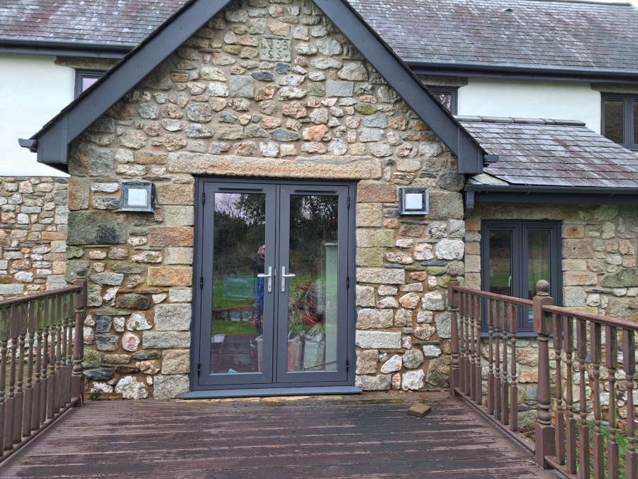 Gallery - Timber Look French Doors - Landmark Windows and Doors