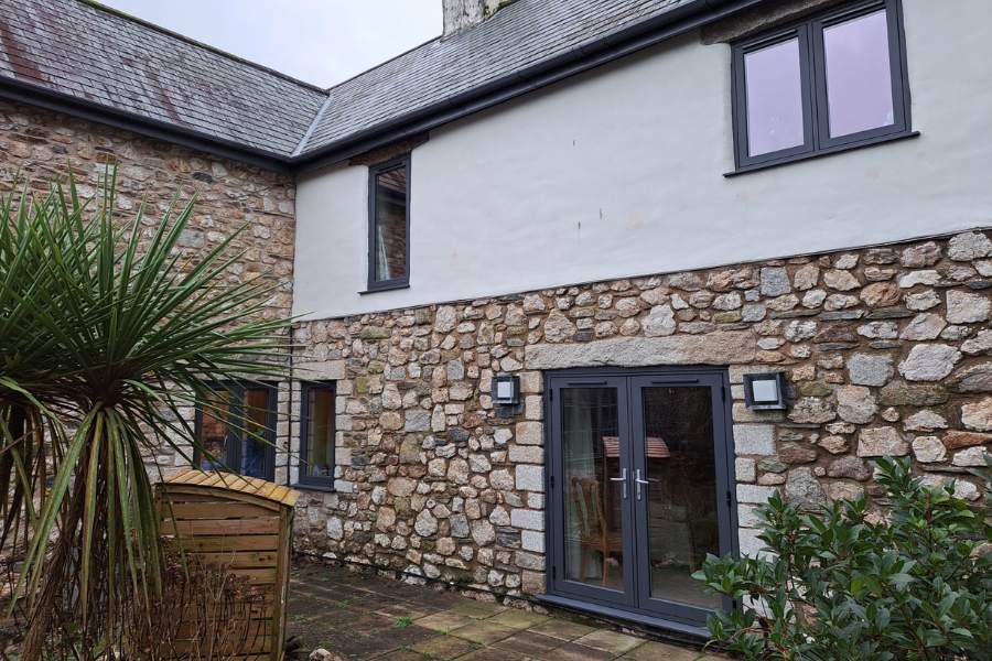 Sash Windows Plymouth - Front of House - Landmark Windows and Doors