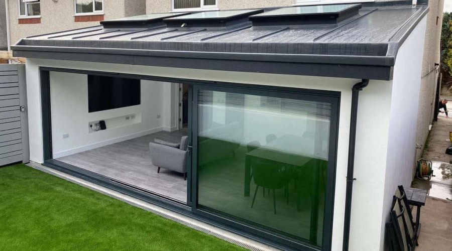 Sliding Patio Doors Plymouth - Black Rear Patio Doors - Landmark Windows and Doors