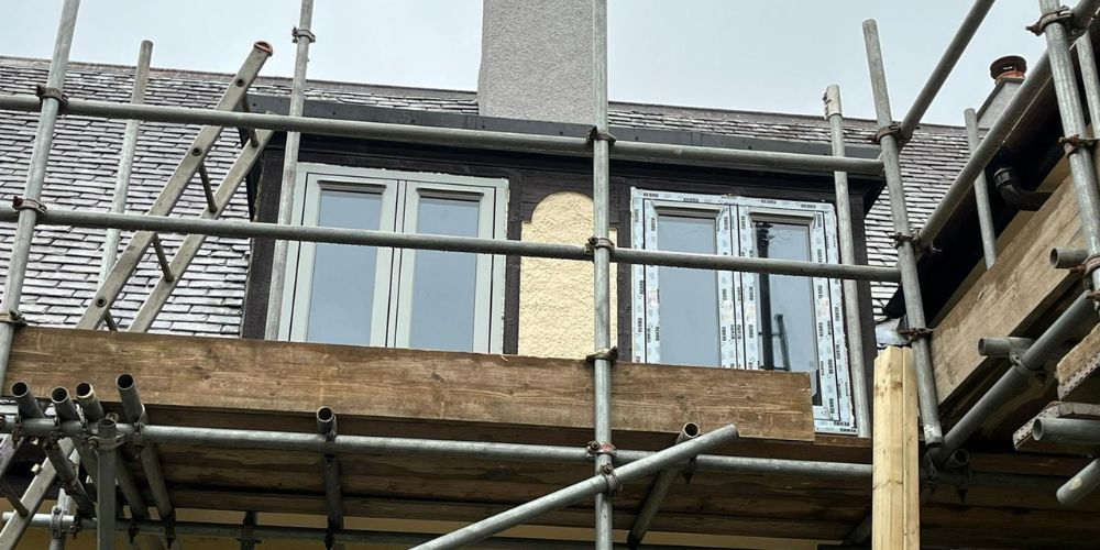 What is uPVC - Scaffolding on Windows - Landmark Windows and Doors