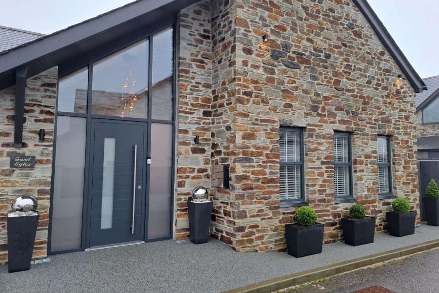 Double Glazing Plympton - Modern House - Landmark Windows and Doors