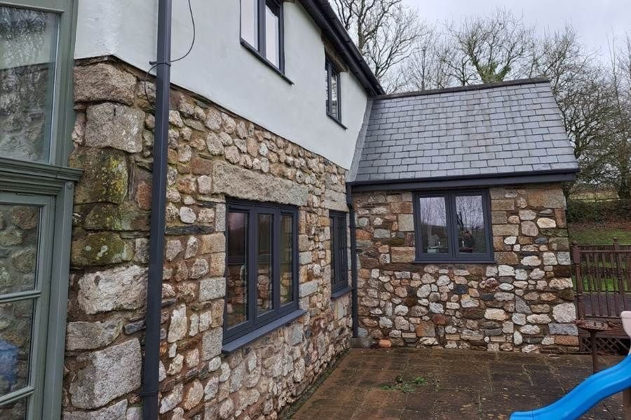 Double-glazing Wembury - Period Home with Metal Framed Windows - Landmark Windows and Doors